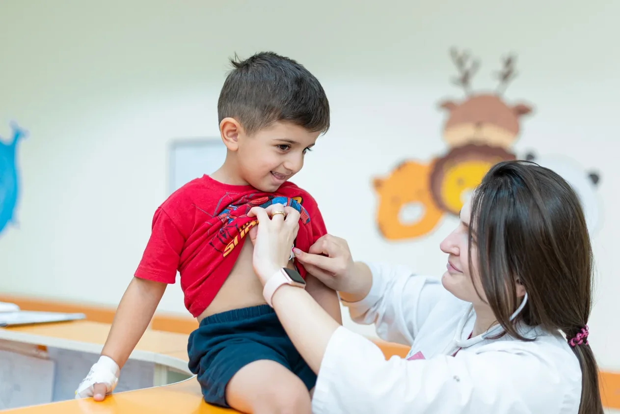 Patient in the department 