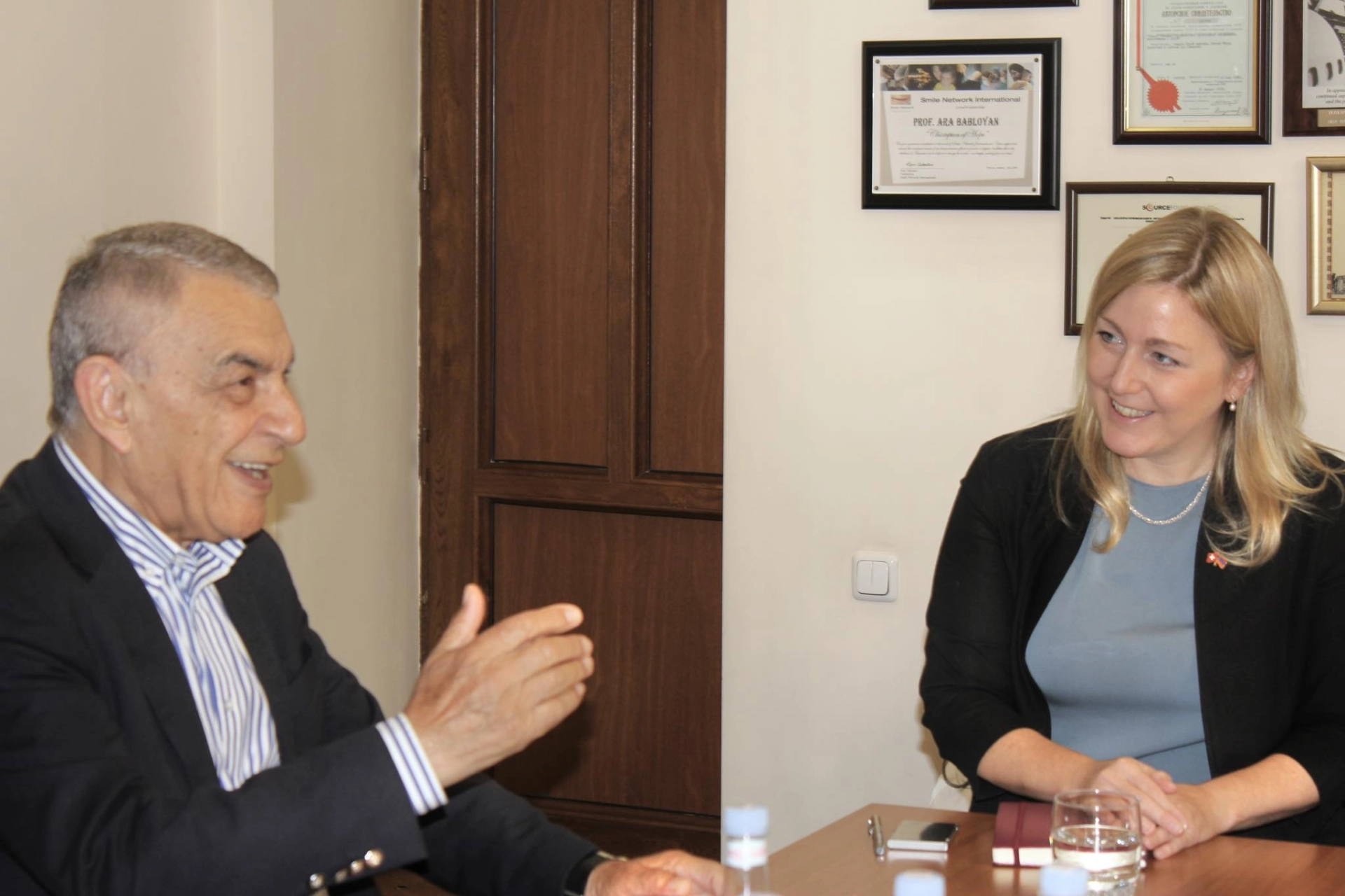 Շվեյցարիայի Համադաշնության նորանշանակ  դեսպանը այցելել է «Արաբկիր» բժշկական համալիրի